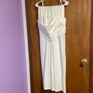 Brand new white pantsuit